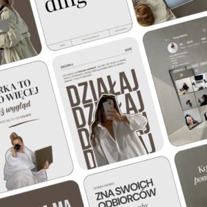43 szablony do karuzel i postów – Canva